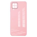 Θήκη TPU & Glass inos Samsung A125F Galaxy A12/ A127F Galaxy A12 Nacho/ M127F Galaxy M12 CamGuard Ροζ