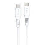 Καλώδιο Σύνδεσης USB 2.0 Devia EC636 USB C σε USB C PD 60W 1m GRS Λευκό