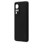 Θήκη Liquid Silicon inos Xiaomi 12 5G/ 12S 5G/ 12X 5G L-Cover Μαύρο