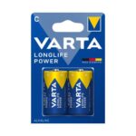 Μπαταρία Alkaline Varta Longlife Power C LR14 (2 τεμ.)