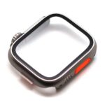 Θήκη Glass & PC inos Apple Watch 7/ 8  45mm Upgrade to Ultra Ασημί