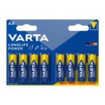 Μπαταρία Alkaline Varta Longlife Power AA LR06 (4+4 τεμ.)