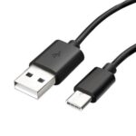 Καλώδιο USB 2.0 Samsung EP-DW700CBE USB A σε USB C 1.5m Μαύρο (Ασυσκεύαστο)