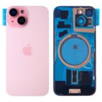 Πίσω Καπάκι με Μαγνήτες Magsafe Apple iPhone 15 Plus Ροζ (OEM)