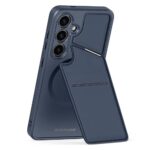 Θήκη Δερμάτινη Dux Ducis Rafi II Mag 3 σε 1 MagSafe RFID Blocker Samsung S921B Galaxy S24 5G με Stand Μπλε