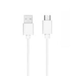 Καλώδιο Σύνδεσης USB 2.0 USB A σε Micro USB 0.3m Λευκό (Ασυσκεύαστο)