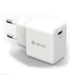 Φορτιστής Ταξιδίου Ταχείας Φόρτισης Devia EA455 με Έξοδο USB C GaN PD 30W GRS Λευκό