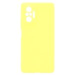 Θήκη Soft TPU inos Xiaomi Redmi Note 10 Pro S-Cover Κίτρινο