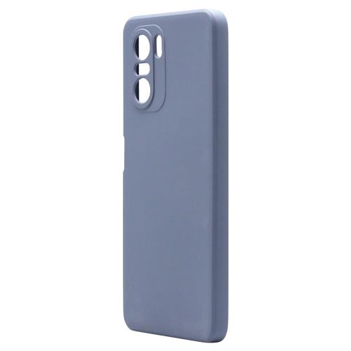 8bf6b07a20ea47c3a3d44b546fb5a13c_500.jpg Θήκη Liquid Silicon inos Xiaomi Poco F3/ Mi 11i L-Cover Γκρι-Μπλε - Image 1