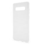 Θήκη Liquid Silicon inos Samsung G975F Galaxy S10 Plus L-Cover Λευκό