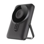 Ασύρματος Φορτιστής Ανάγκης Devia EP201 Magnetic PD 22.5W 10000mAh με Βραχίονα Στήριξης Extreme Speed Γκρι