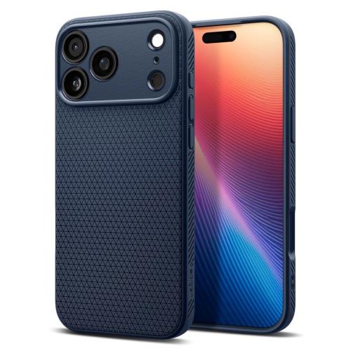 38669d25b4004d9690aaa6275e043885_500.jpg Θήκη Soft TPU Spigen Liquid Air Apple iPhone 17 Pro Max Σκούρο Μπλε - Image 1