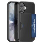 Θήκη TPU PU & PC Dux Ducis Pocard Apple iPhone 17 Μαύρο