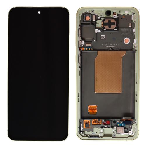 97ae456132ce4479a360e6f20f3e5556_500.jpg Οθόνη με Touch Screen & Μπροστινή Πρόσοψη Samsung A556B Galaxy A55 5G Κίτρινο (Original) - Image 1