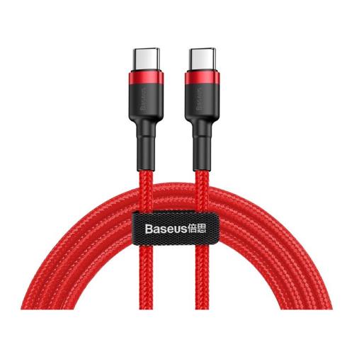 fc337c4e96874800b7b3d22df232ef1e_500.jpg Καλώδιο Σύνδεσης USB 2.0 Baseus Cafule USB C σε USB C Flash PD 60W 1m Κόκκινο - Image 1
