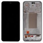 Οθόνη με Touch Screen & Μπροστινή Πρόσοψη Samsung A366 Galaxy A36 5G Λευκό (Original)