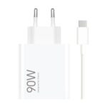Φορτιστής Ταξιδίου Ταχείας Φόρτισης Xiaomi HyperCharge Combo με Έξοδο USB A 90W & Καλώδιο USB C 1m Λευκό