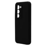 Θήκη Liquid Silicon inos Xiaomi Redmi 15 4G/ 15 5G Velvet Μαύρο
