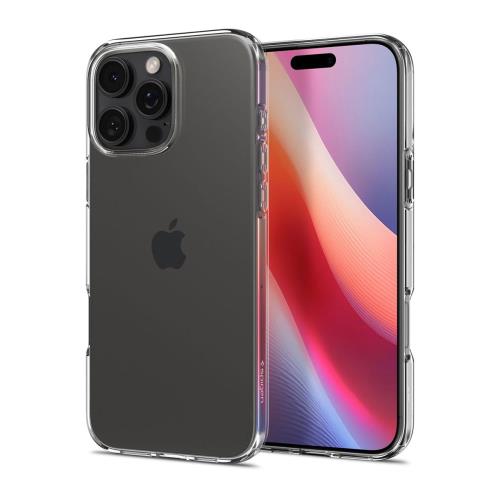 dd0c7a162c4249bc83cc3ba1fe6a71df_500.jpg Θήκη TPU Spigen Liquid Crystal Apple iPhone 16 Pro Διάφανο - Image 1
