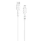 Καλώδιο Σύνδεσης USB 2.0 Devia EC150 USB C σε Lightning PD 27W 1m Kintone Eco-Friendly Λευκό