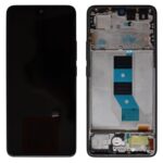 Οθόνη με Touch Screen & Μεσαίο Πλαίσιο Xiaomi Redmi Note 14 5G Μαύρο (Original)