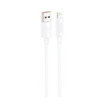 Καλώδιο Σύνδεσης USB 2.0 Foneng XS07 USB A σε Lightning 2.4Α 12W 1.2m Λευκό