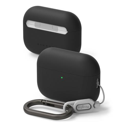6aef207c40c64d57aab4d3448d7df1b3_500.jpg Θήκη Σιλικόνης Ringke Apple AirPods Pro 3 (2025) Μαύρο - Image 1