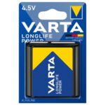 Μπαταρία Alkaline Varta Longlife Power Πλακέ 4.5V (1 τεμ.)