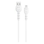Καλώδιο Σύνδεσης USB 2.0 Devia EC406 USB A σε Lightning 1m Kintone Eco-Friendly Λευκό