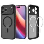 Θήκη TPU & PC Spigen Ultra Hybrid Mag Magsafe Apple iPhone 17 Pro Max Frost Μαύρο