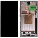 Οθόνη με Touch Screen & Μπροστινή Πρόσοψη Samsung S928B Galaxy S24 Ultra 5G Γκρι/ Πορτοκαλί/ Βιολετί (Original)