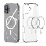 Θήκη TPU & PC Dux Ducis Clin Magnetic MagSafe Apple iPhone 16 Διάφανο