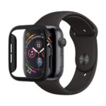 Θήκη PC Spigen Thin Fit Apple Watch 4/ 5/ 6/ SE 44mm Μαύρο