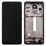 Οθόνη με Touch Screen & Μπροστινή Πρόσοψη Samsung A528B Galaxy A52s 5G Μαύρο (Original)
