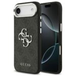 Θήκη PU Guess Apple iPhone Air Hardcase Classic Big Logo 4G Μαύρο