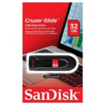 USB 2.0 Flash Disk SanDisk Cruzer Glide SDCZ60 USB A 32GB Μαύρο