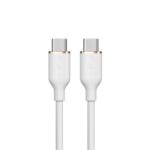 Καλώδιο Σύνδεσης USB 2.0 Devia EC632 USB C σε USB C PD 60W 1.2m Jelly Λευκό