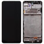 Οθόνη με Touch Screen & Μπροστινή Πρόσοψη Samsung A225F Galaxy A22 4G Μαύρο (Original)