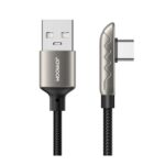 Καλώδιο Σύνδεσης USB 2.0 Joyroom S-1230K3 USB A σε USB C Braided 1.2m Μαύρο