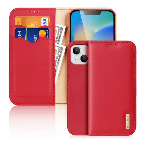 1a9e0d029d0f47489894b35ffa1fbde6_500.jpg Θήκη Δερμάτινη Dux Ducis Hivo RFID Wallet Apple iPhone 15 Plus Κόκκινο - Image 1