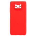 Θήκη Soft TPU inos Xiaomi Poco X3 NFC/ Poco X3 Pro S-Cover Κόκκινο