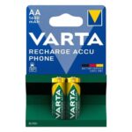 Μπαταρία Επαναφορτιζόμενη Varta AA 1600mAh NiMH Phone Power (2 τεμ.)