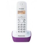 Ασύρματο Τηλέφωνο Panasonic KX-TG1611 Λευκό-Μωβ