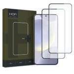 Tempered Glass Full Face Hofi Pro+ Samsung Galaxy S24 5G Μαύρο (2 τεμ.)