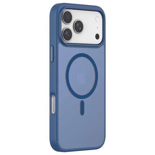 400d5666eadd40cc85fe429a2faae547_500.jpg Θήκη TPU & PC Shock Proof Devia Magnetic Apple iPhone 17 Pro Pino Σκούρο Μπλε - Image 1