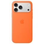 Θήκη Silicon με MagSafe Apple MGFL4 iPhone 17 Pro Max Πορτοκαλί