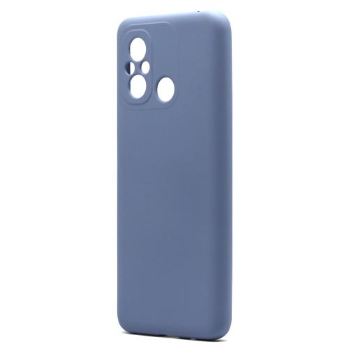 5ff74ee832af46e0914ef7d8a6631d04_500.jpg Θήκη Liquid Silicon inos Xiaomi Redmi 12C L-Cover Ματ Γκρι-Μπλε - Image 1