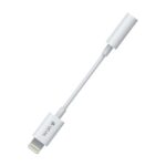 Αντάπτορας Devia EC090 Lightning Αρσενικό σε 3.5mm Θηλυκό για Μουσική Smart 0.15m Λευκό
