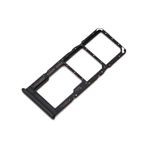 677eb37bcca2418b930bc51311c0ecdf_500.jpg Βάση Κάρτας Sim & SD Samsung A125F Galaxy A12/ A127F Galaxy A12 Nacho Μαύρο (Original) - Image 1