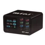 Πολυφορτιστής Πάγκου MaAnt DianBa Mini+ με 8 Θύρες USB A & USB C PD/ QC 100W & Οθόνη Ενδείξεων